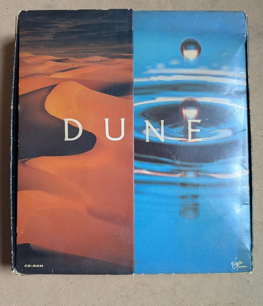 Vintage Dune big box pc game ! Sandworm Edition !, Gebruikt, 1 speler, Ophalen of Verzenden, Strategie en Constructie