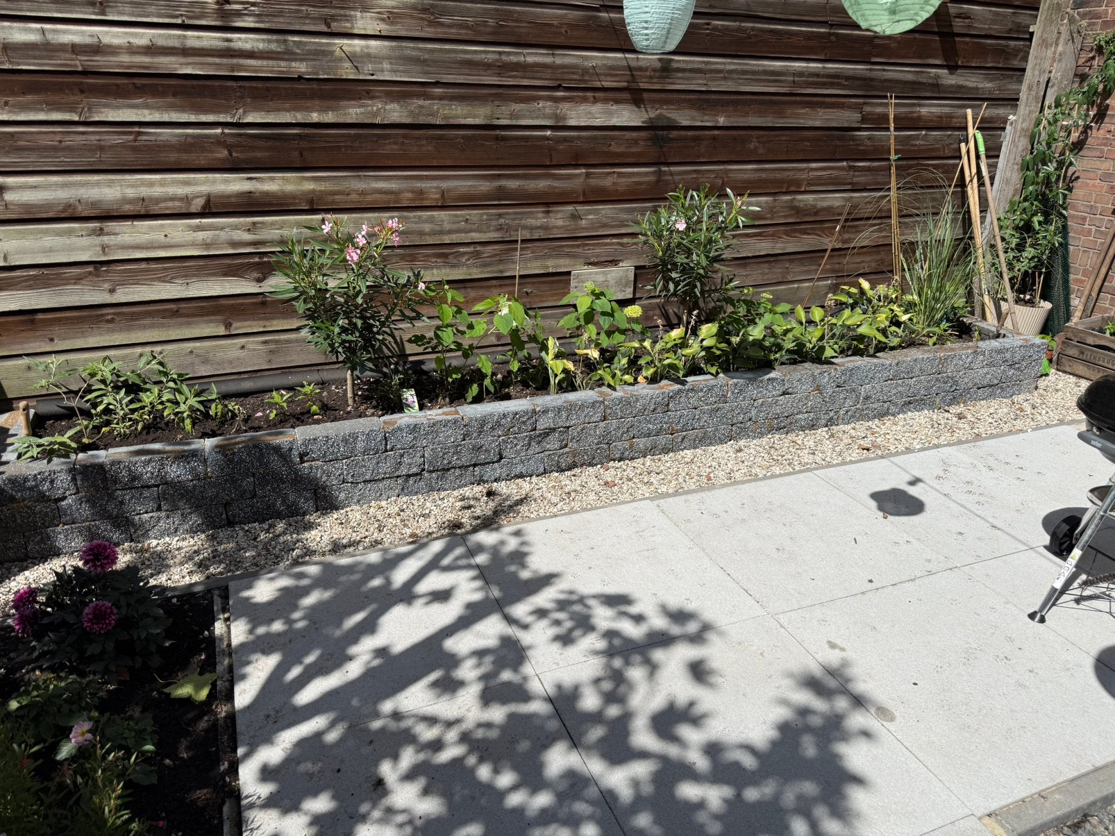 Antraciet natuursteen voor Bloembak / bestrating, Tuin en Terras, Ophalen, Gebruikt, Overige materialen