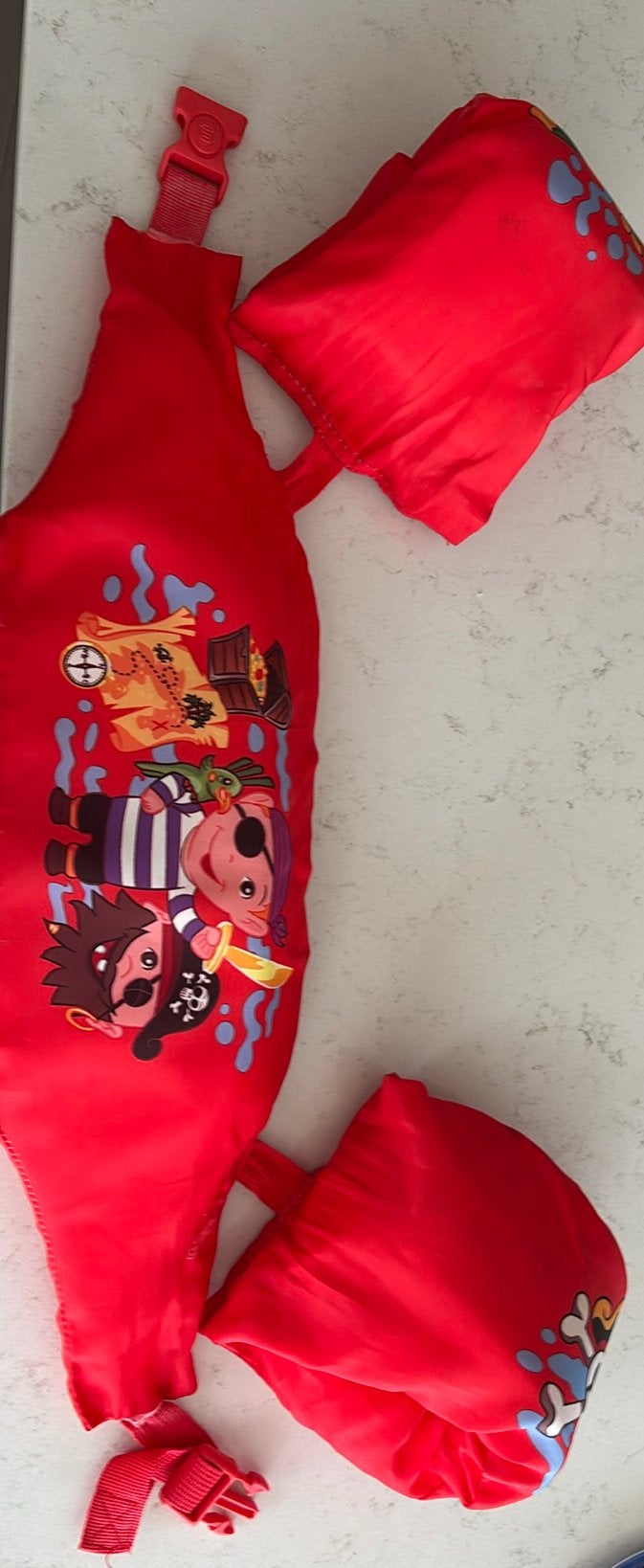 Zwemring zwembandjes voor om middels met vaste zwembandjes, Gebruikt, Jongen of Meisje, One size, Ophalen of Verzenden