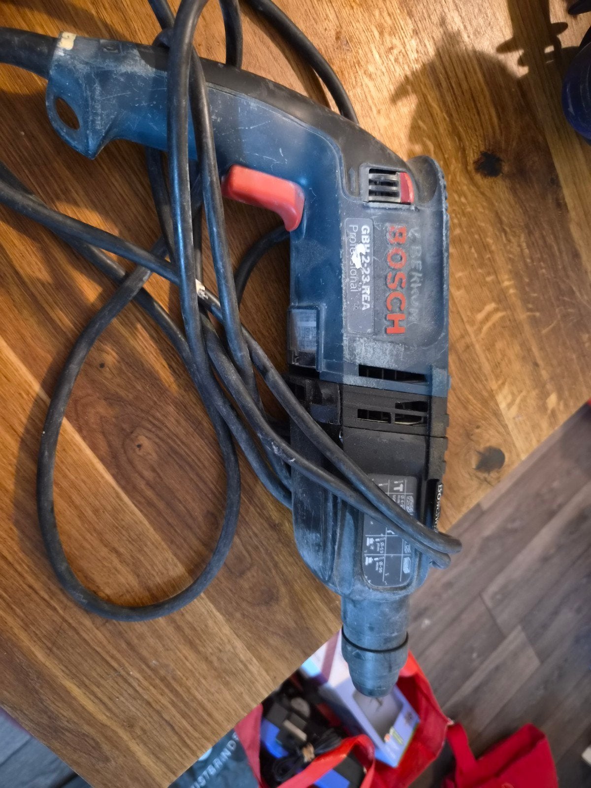 Bosch GBH 2-23 REA Professional Boorhamer, Boor- en/of Breekhamer, Ophalen of Verzenden, Klopboormechanisme, Gebruikt