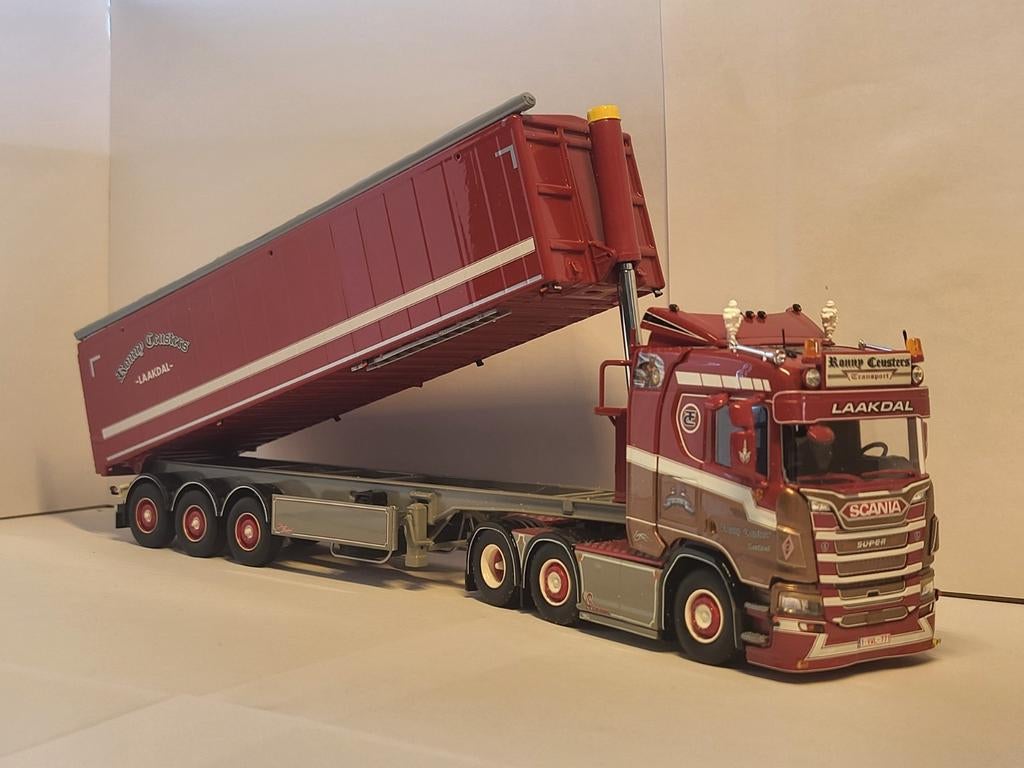 Scania Ronny Ceusters Laakdal.  1:50, Hobby en Vrije tijd, Modelauto's | 1:50, Ophalen of Verzenden