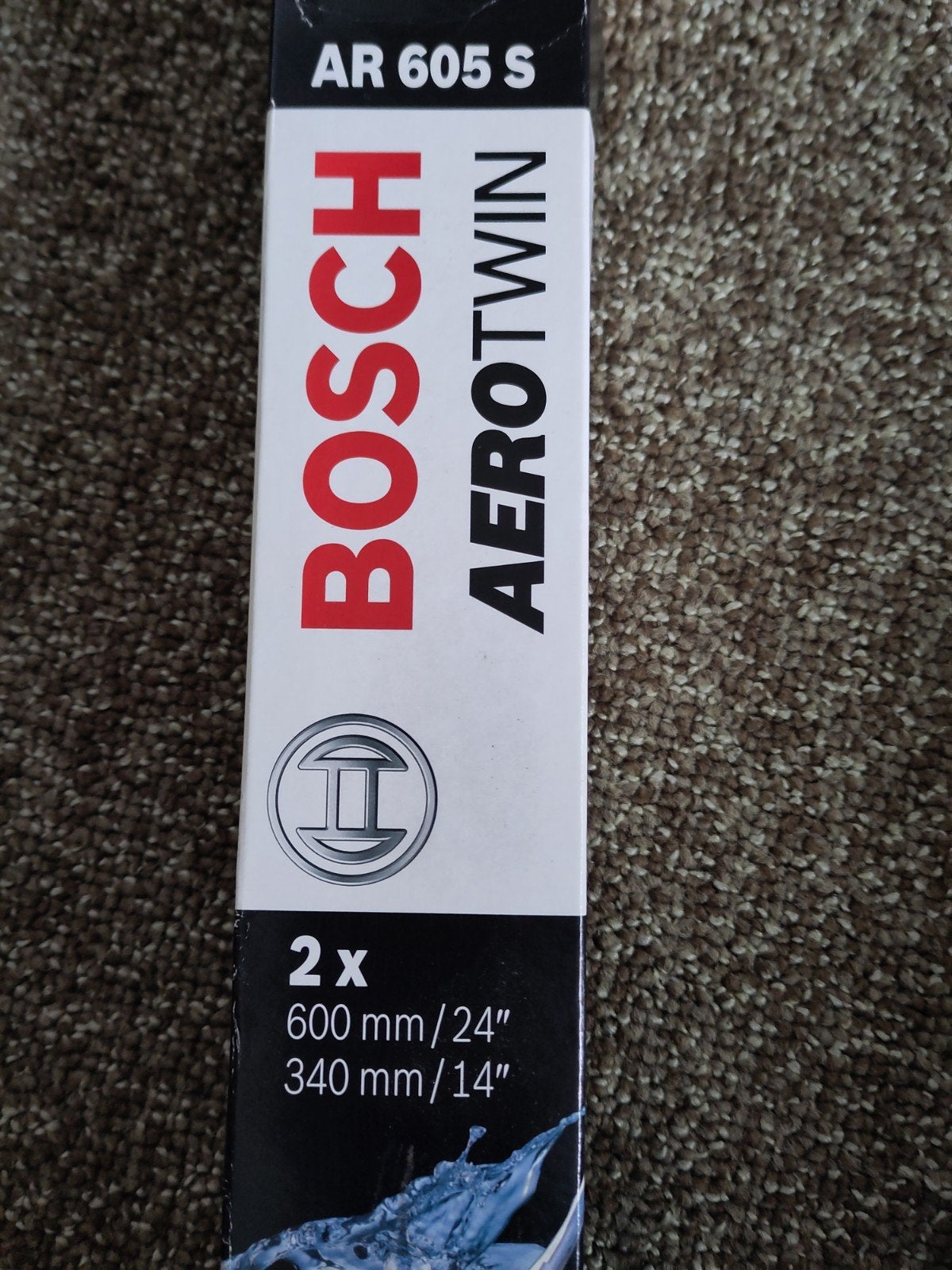 Bosch AR605S ruitenwisser Aerotwin set, Ophalen of Verzenden, Nieuw, Fiat