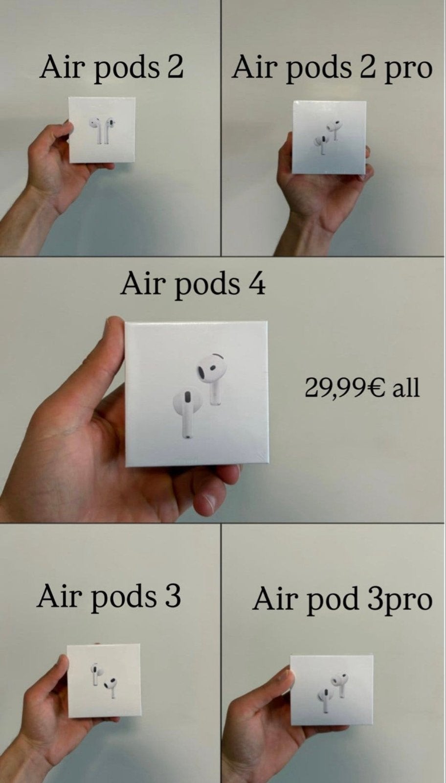Apple AirPods - Alle generaties beschikbaar, Bluetooth, Nieuw, Ophalen of Verzenden, Apple
