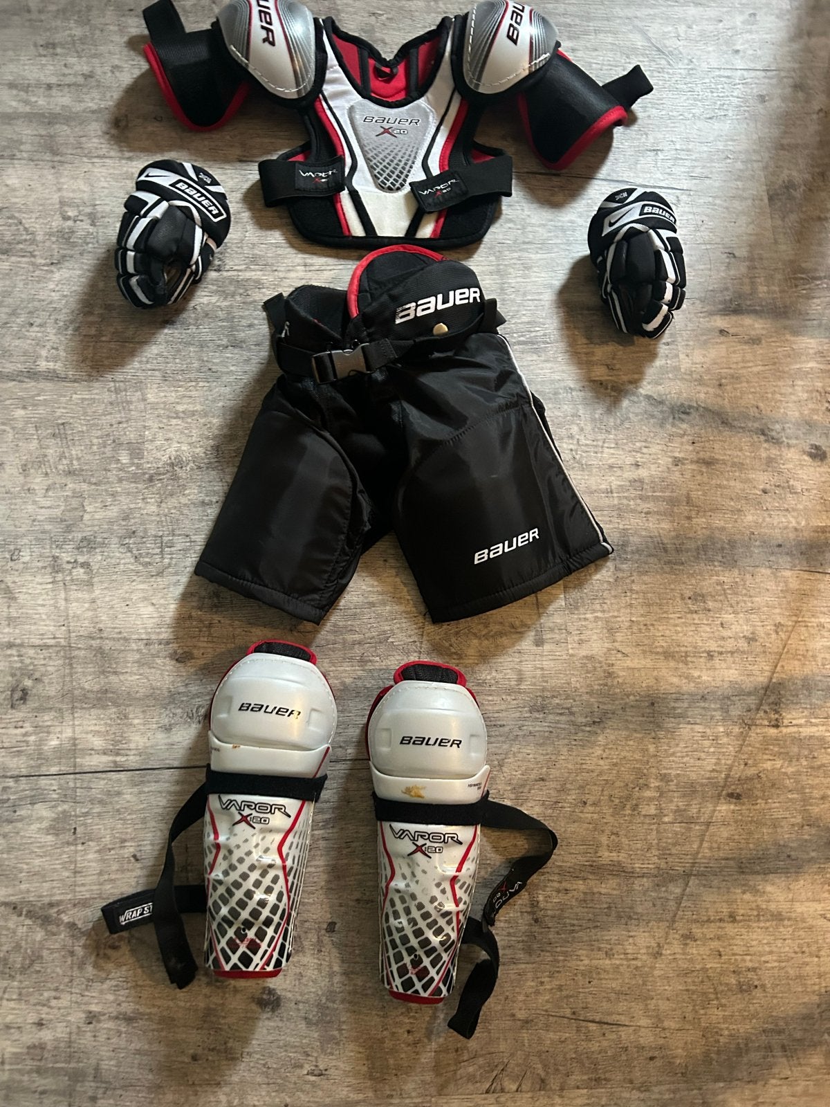 Bauer ijshockey beschermingsset (youth S/P), Ophalen of Verzenden, Gebruikt