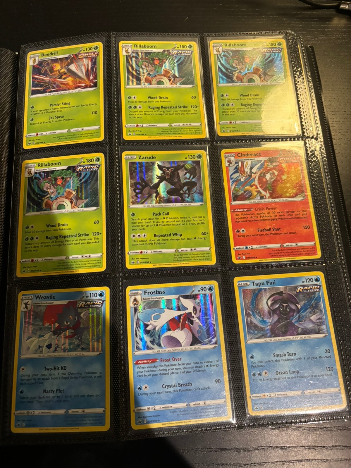 Pokémon Kaarten Holo’s Chilling Reign / 198, Ophalen of Verzenden, Zo goed als nieuw