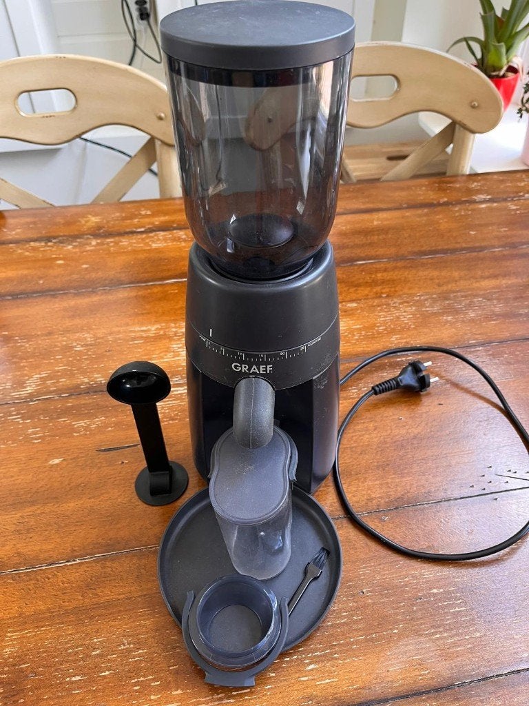 Graef - Koffiemolen - CM702, Witgoed en Apparatuur, Koffiemachine-accessoires, Ophalen, Zo goed als nieuw, Koffiemolen