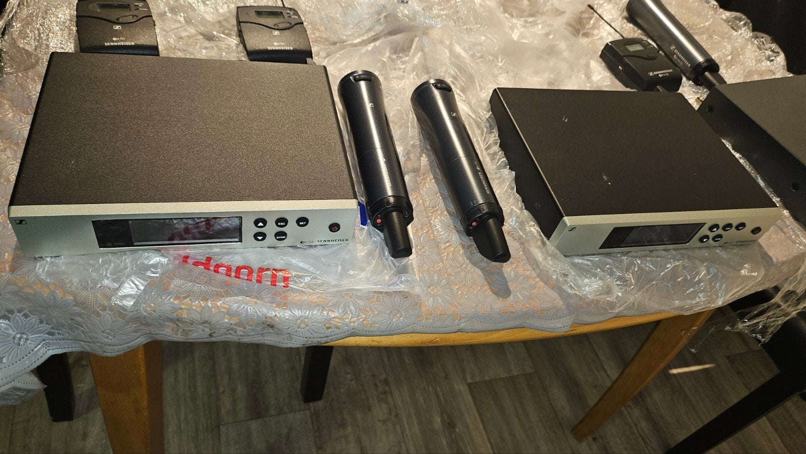 Sennheiser draadloos microfoons, Ophalen, Zo goed als nieuw, Zangmicrofoon, Draadloos