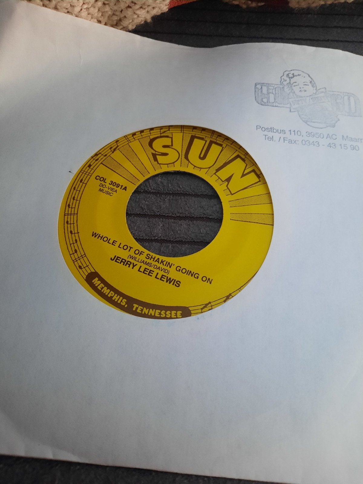 Vintage 7 inch singles: The Everly Brothers, Jerry Lee Lewis, Cd's en Dvd's, Vinyl Singles, Gebruikt, 7 inch, Single, Ophalen of Verzenden