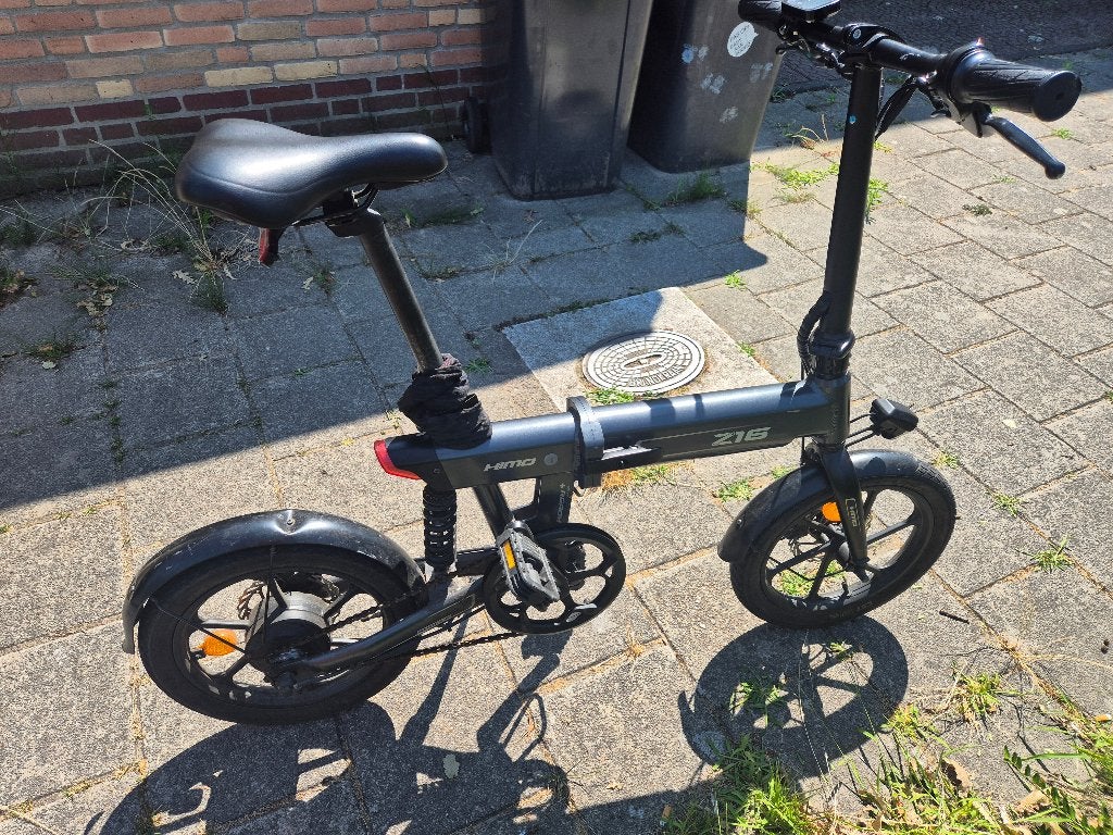 Himo Z16 elektrische vouwfiets, Fietsen en Brommers, Gebruikt, 59 cm of meer, 30 tot 50 km per accu, Ophalen