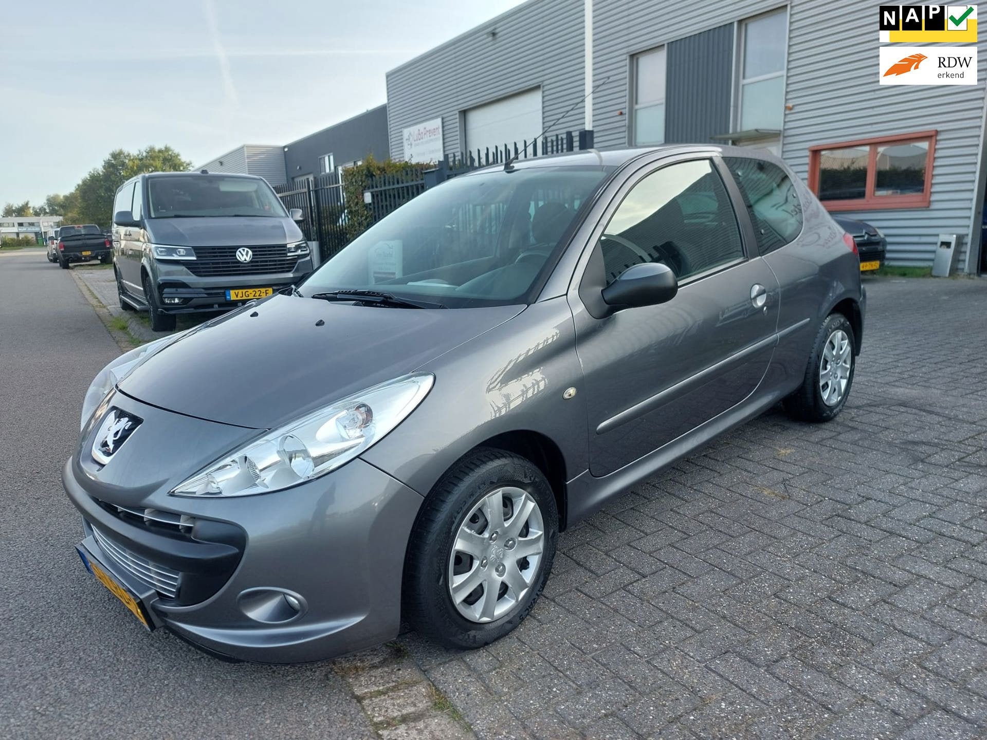 Peugeot 206 + 1.4 XS 3 deurs + geregelde airco, Auto's, Voorwielaandrijving, 206+, Stof, 4 cilinders