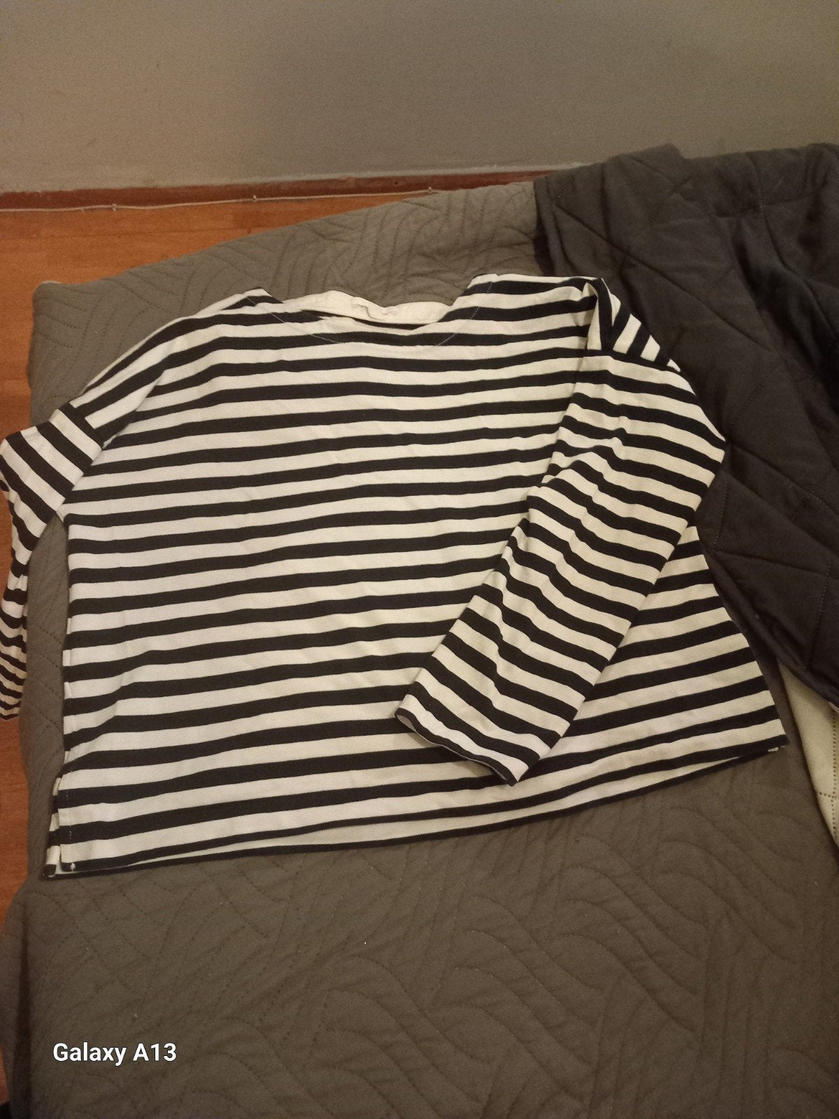 COS gestreept shirt lange mouw maat S, Kleding | Dames, COS, Zwart, Ophalen of Verzenden, Lange mouw