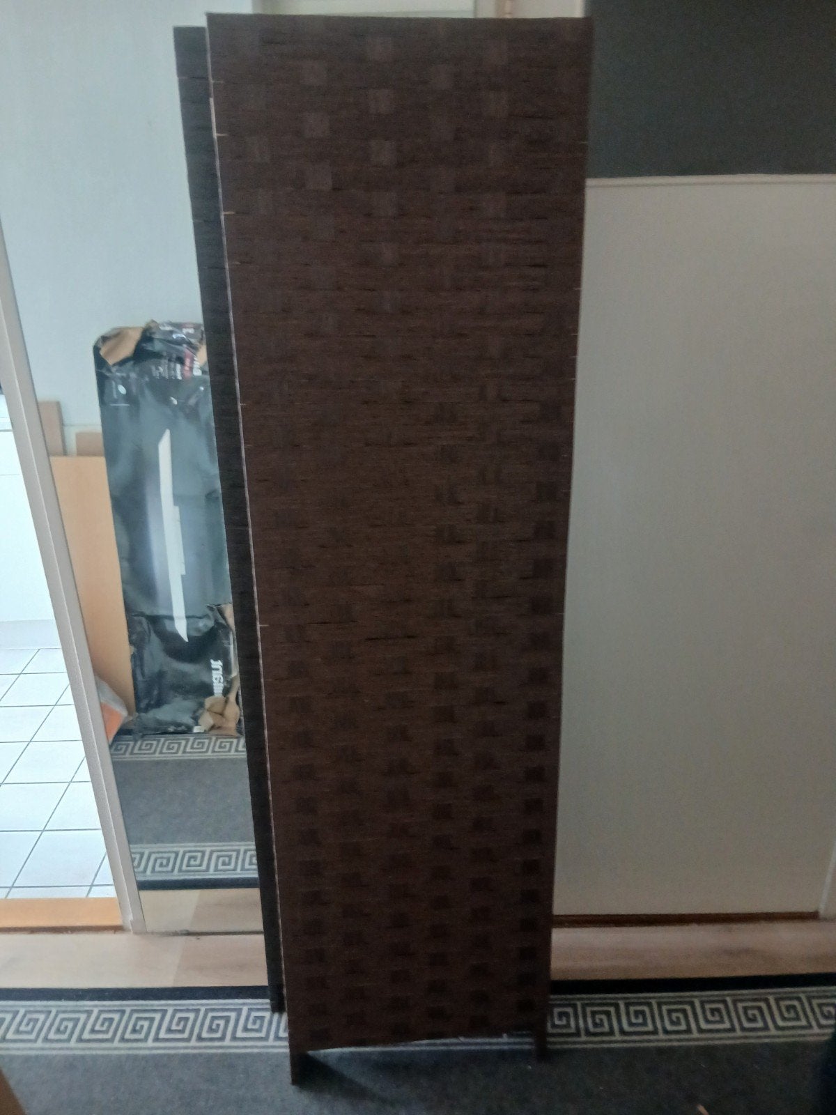 2 Kamerscherm 200x180 cm - Bruin, Ophalen