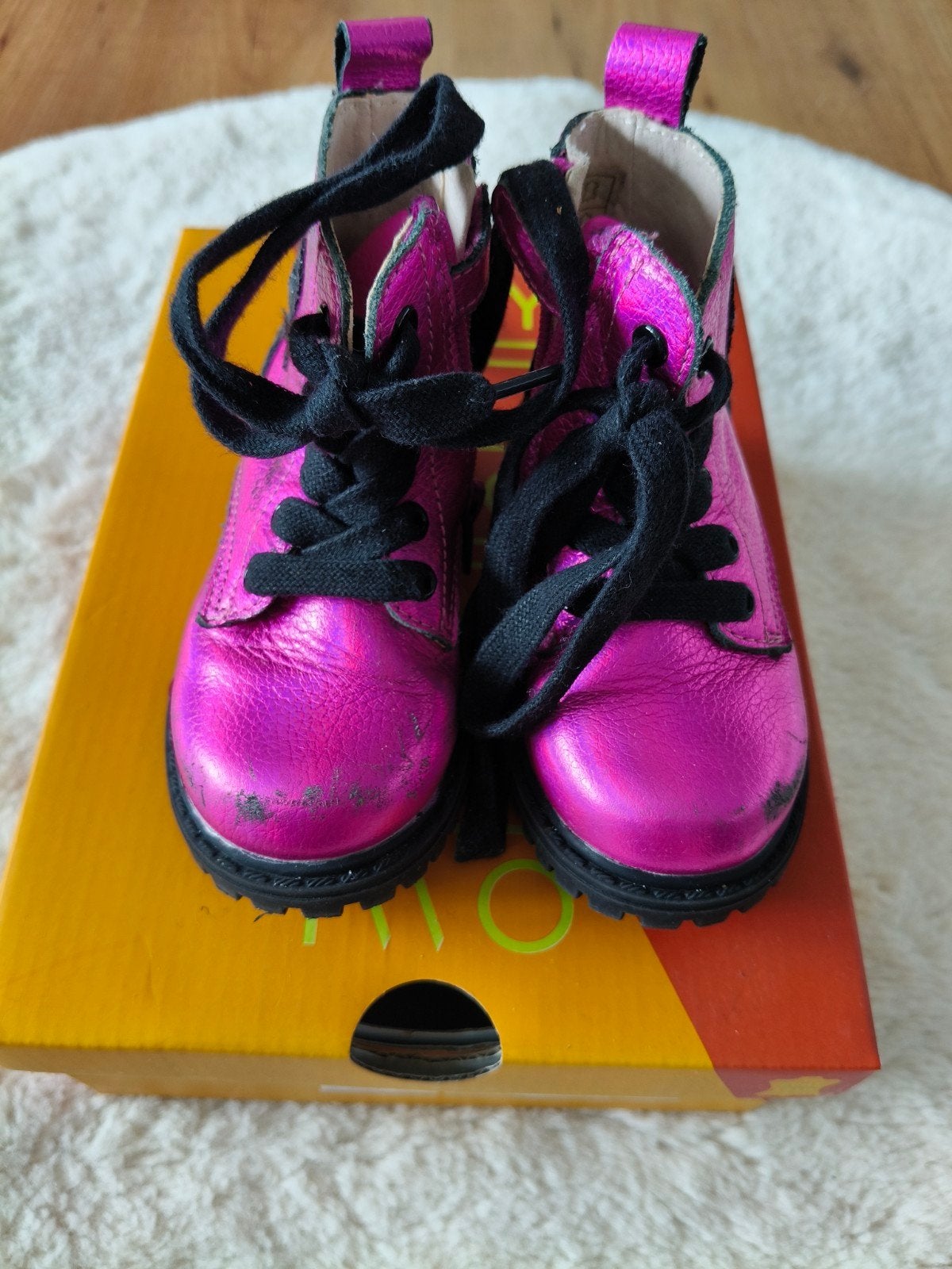 Roze laars / schoen maat 21, Kinderen en Baby's, Ophalen, Meisje, Twoday, Gebruikt