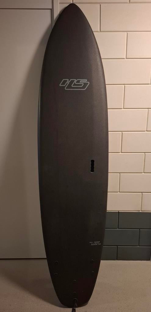 Hayden Soft Top Surfboard 8.0ft - Inclusief Vinnen, Watersport en Boten, Golfsurfen, Ophalen, Zo goed als nieuw, Funboard, Met vinnen