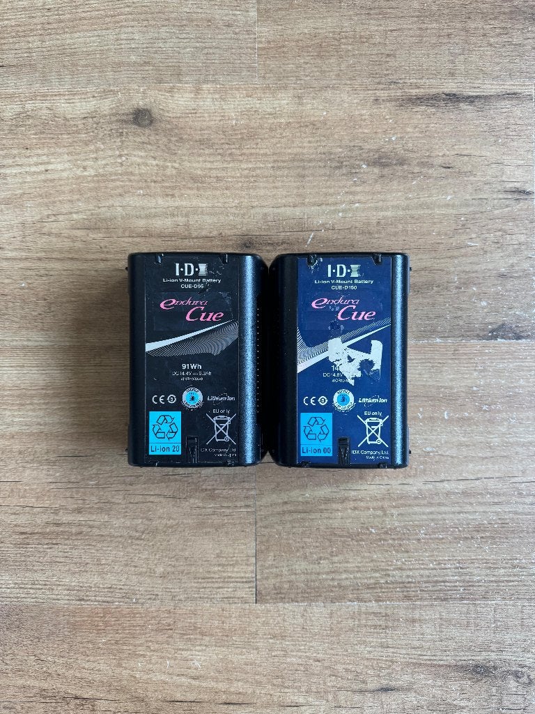 IDX V-Mount D95 & D150, Ophalen of Verzenden, Gebruikt, Oplaadbaar