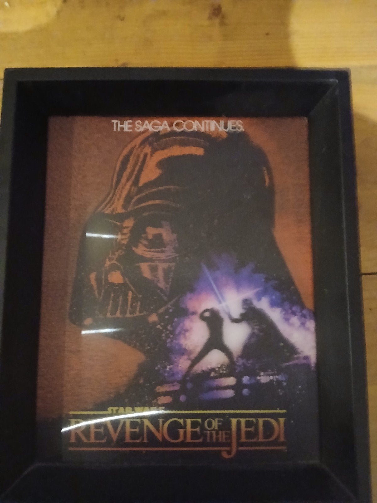 Star Wars 3D afbeelding - Revenge of the Jedi, Ophalen of Verzenden, Zo goed als nieuw, Overige typen