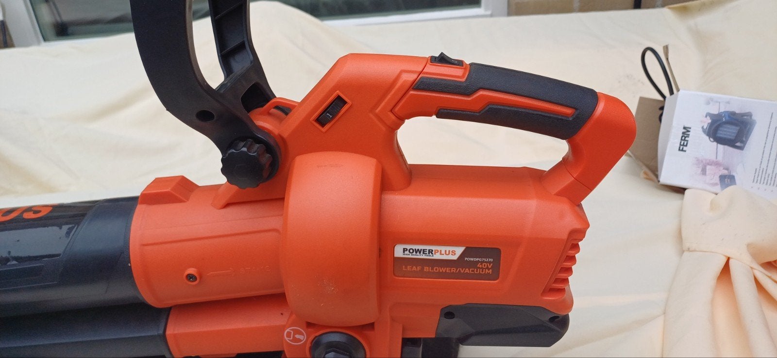 Powerplus Bladblazer met Zuigfunctie, Met zuigfunctie, Ophalen of Verzenden, Zo goed als nieuw, Powerplus