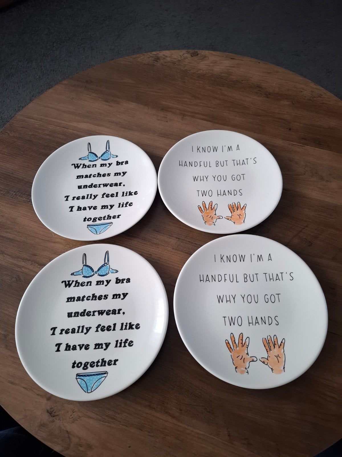 Blond Amsterdam Limited Edition met quotes, Keramiek, Nieuw, Ophalen of Verzenden, Bord(en)