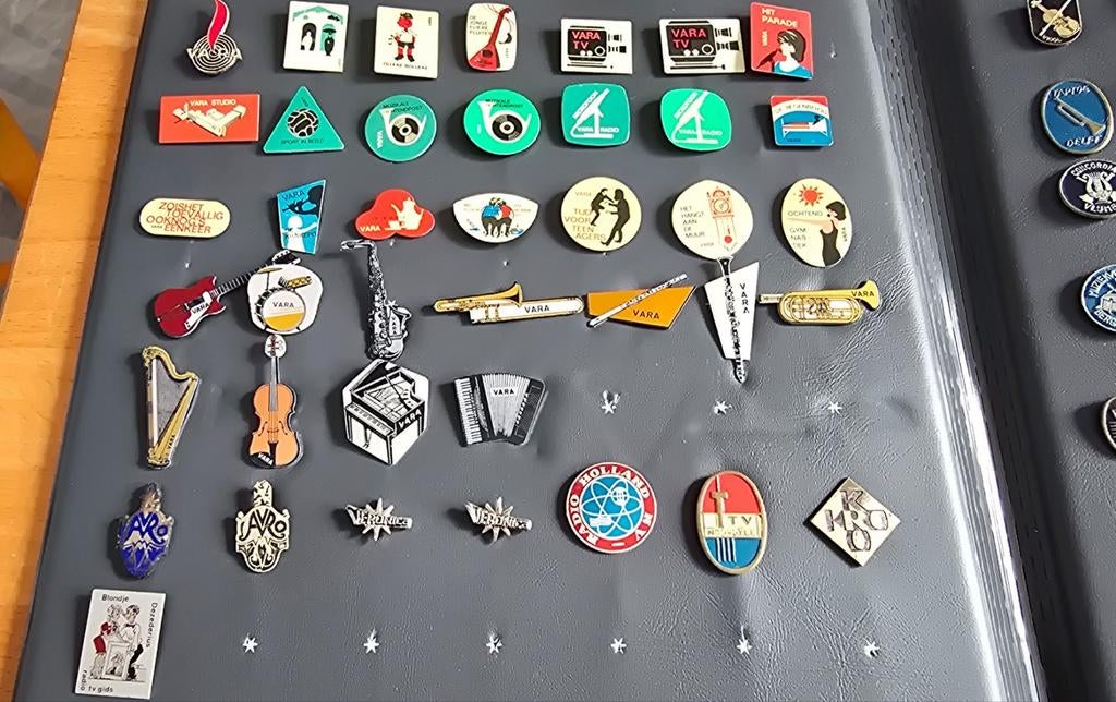 Vintage speldjes/pins in speciale albums - per album, Verzamelen, Speldjes, Pins en Buttons, Ophalen of Verzenden, Gebruikt, Overige onderwerpen
