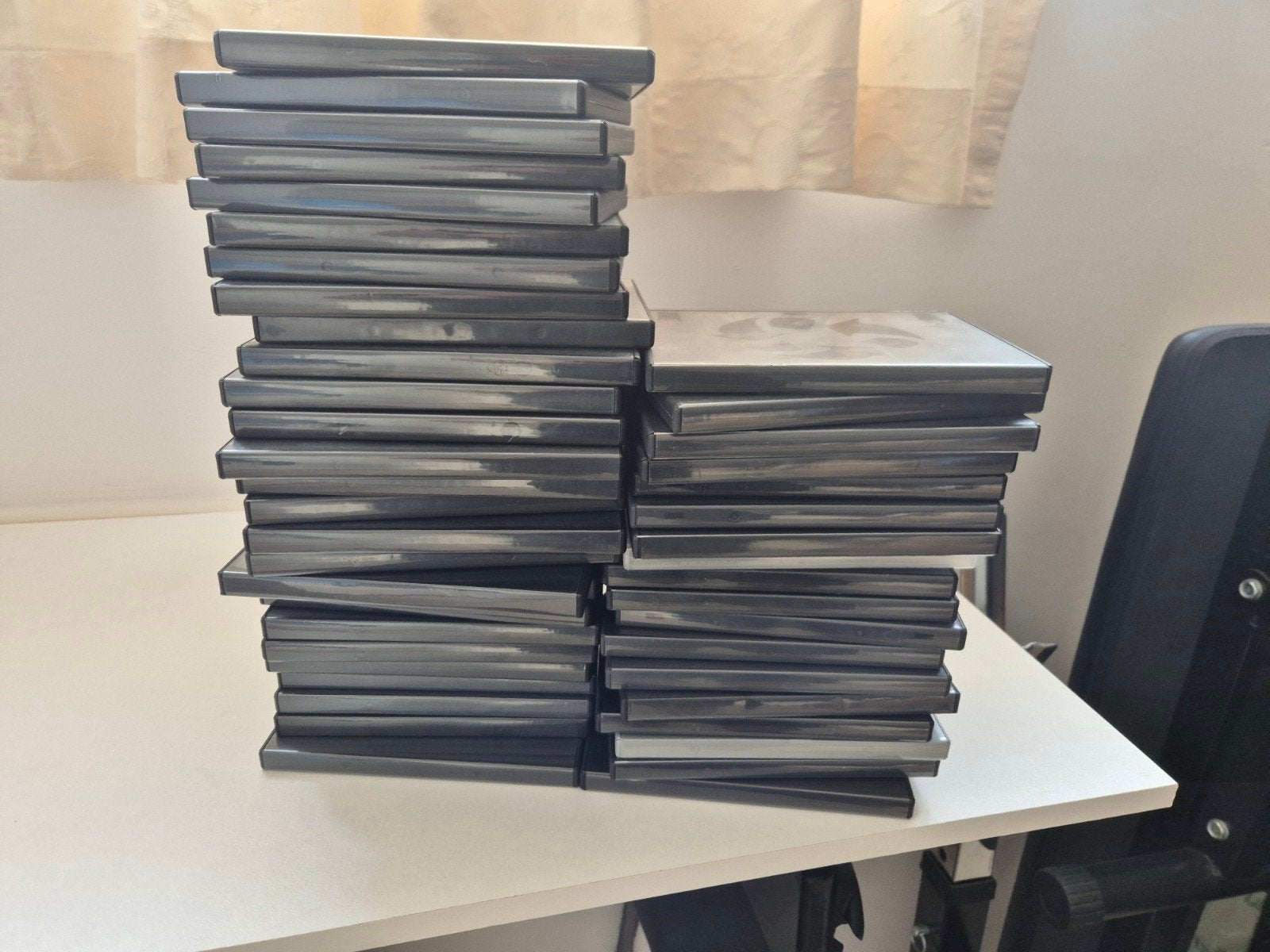 Lege DVD hoesjes - 50 stuks, Kunststof, Dvd's, Ophalen of Verzenden, Zo goed als nieuw