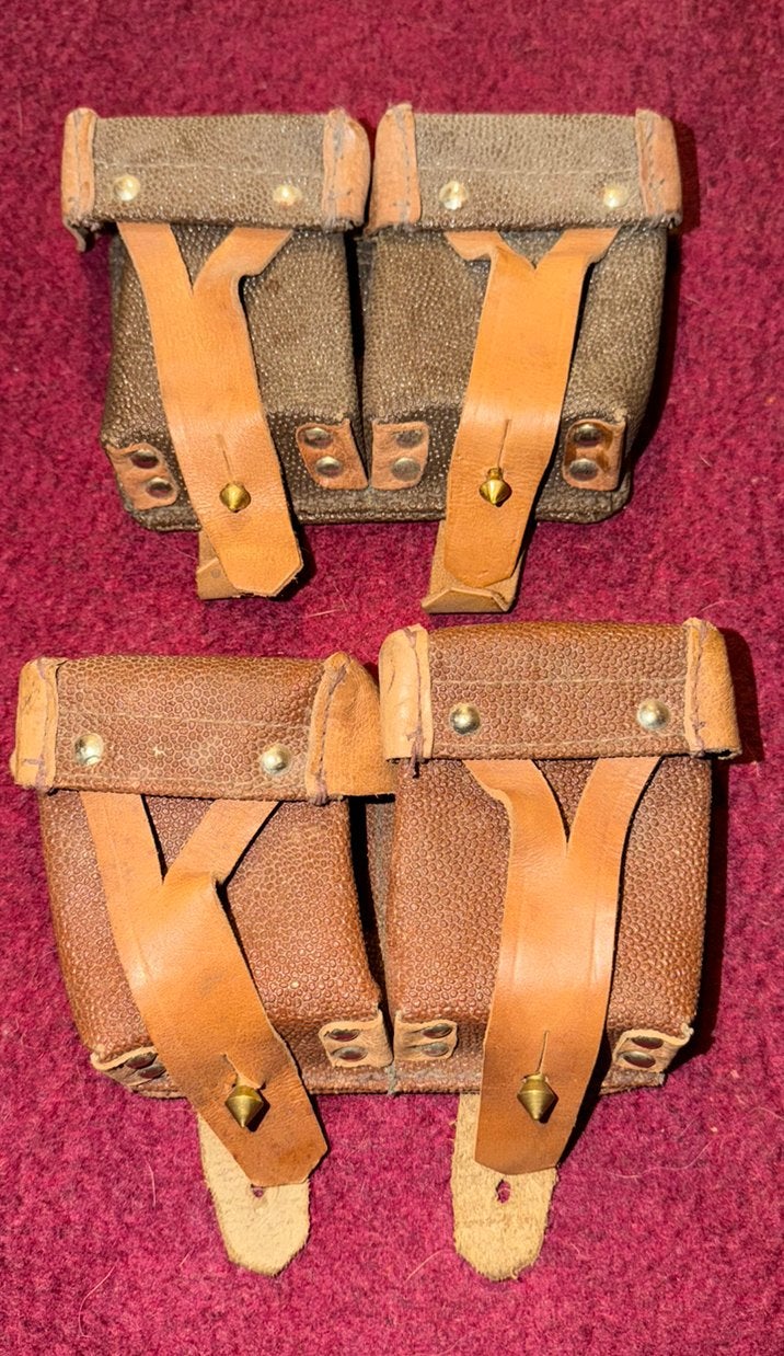 Mosin-Nagant patroontas van leer ongebruikte staat, Verzamelen, Ophalen of Verzenden, Landmacht, Overige gebieden