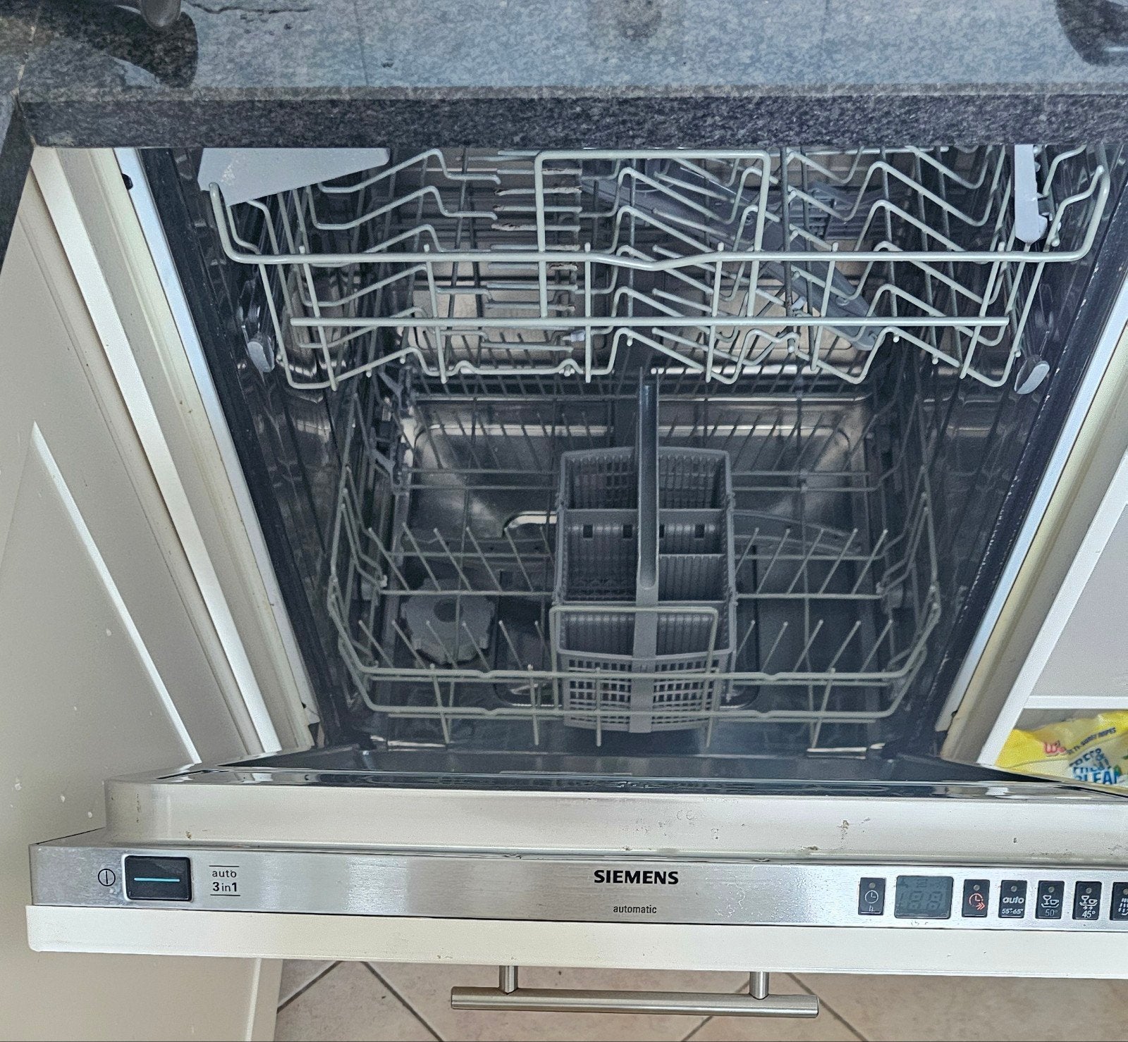 Siemens SE64M361 vaatwasser, Witgoed en Apparatuur, Vaatwasmachines, Ophalen, Gebruikt, Minder dan 85 cm, Tussenbouw