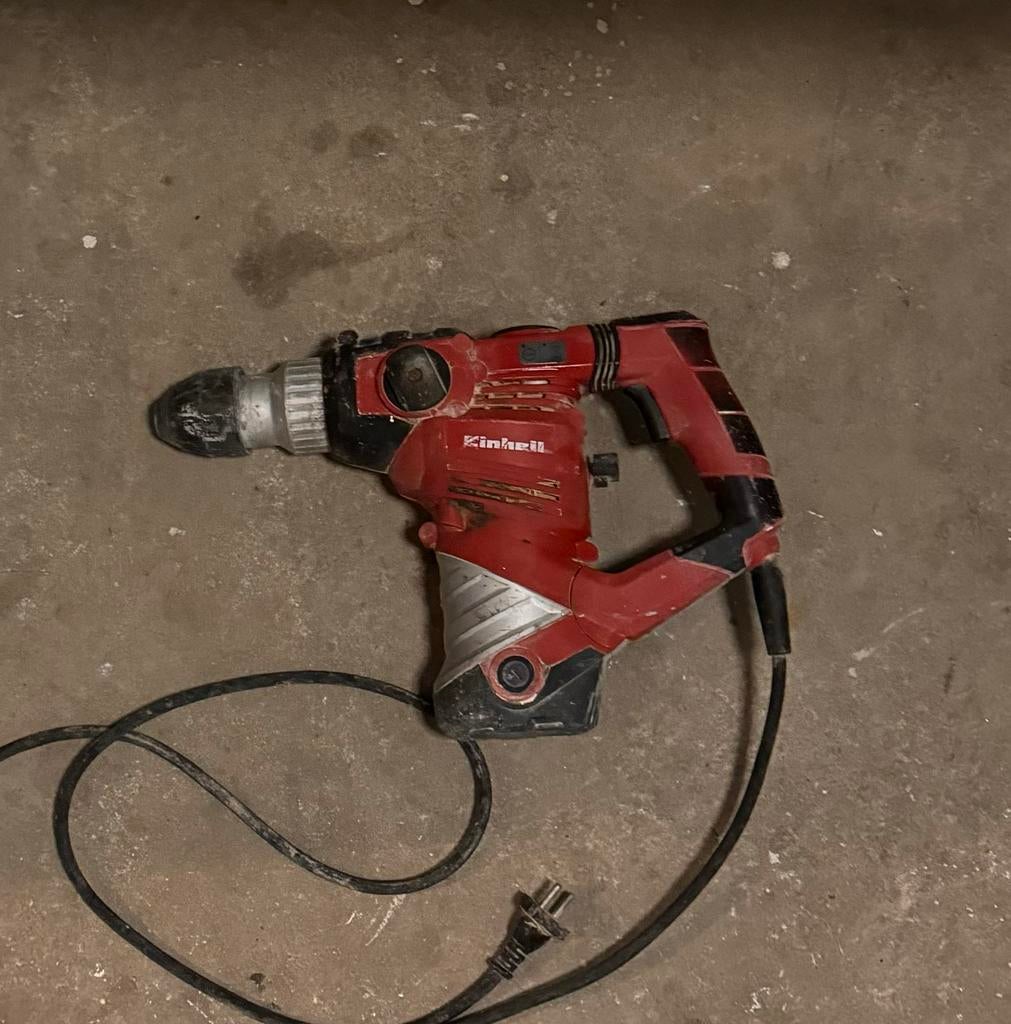 Einhell Boorhamer / combihamer SDS Plus 1.600W, Boor- en/of Breekhamer, Ophalen of Verzenden, Klopboormechanisme, Gebruikt