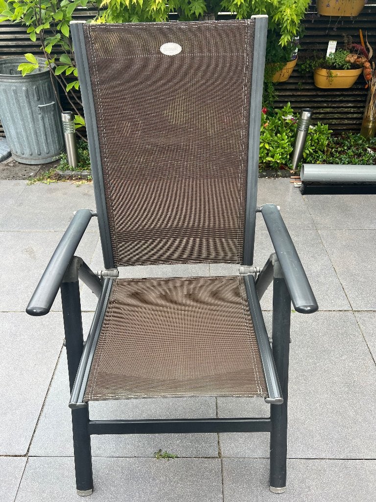 Tuinstoelen Hartman, Tuin en Terras, Tuinstoelen, Ophalen, Gebruikt, Metaal, Verstelbaar