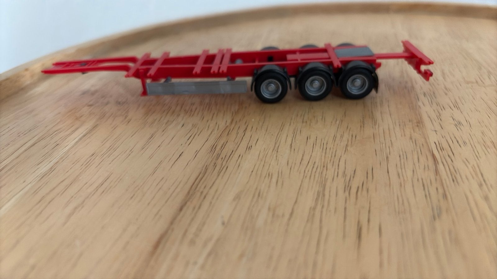 TRAILER ROOD HO 1:87, Ophalen of Verzenden, Zo goed als nieuw