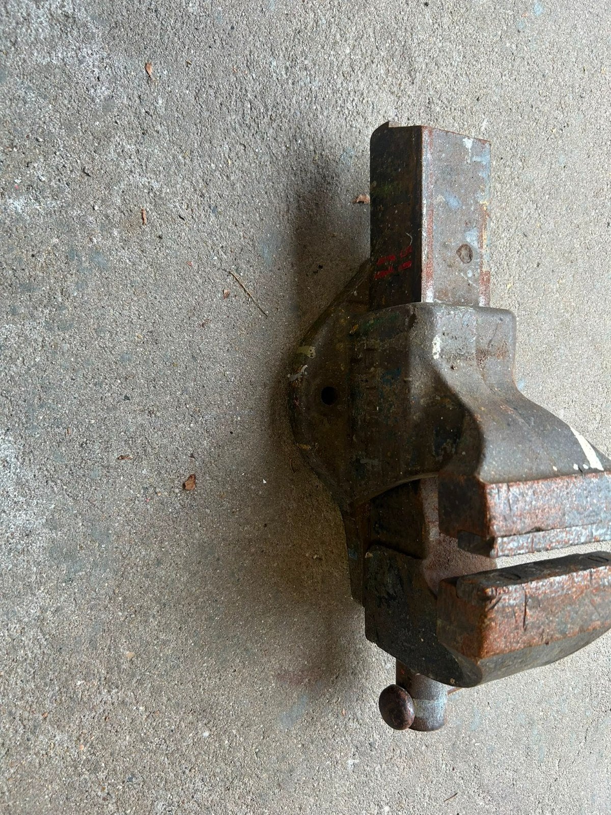 te koop Hemklem bankschroef., Ophalen, Gebruikt, Bankschroef