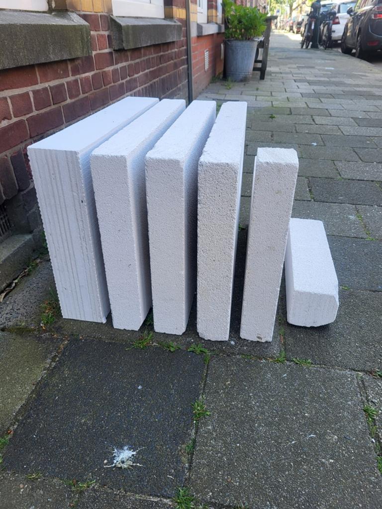 Gratis cellenbeton, Ophalen