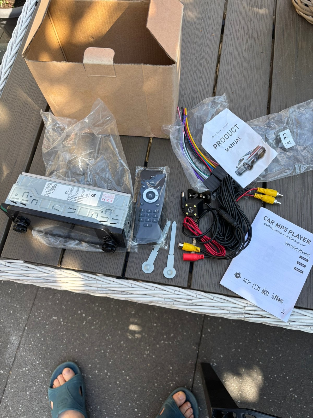 CAR MP5 PLAYER, Ophalen of Verzenden, Nieuw
