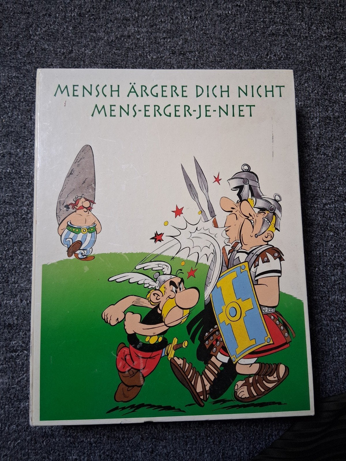 Asterix en Obelix mens-erger-je-niet, Hobby en Vrije tijd, Gezelschapsspellen | Bordspellen, Een of twee spelers, Ophalen of Verzenden