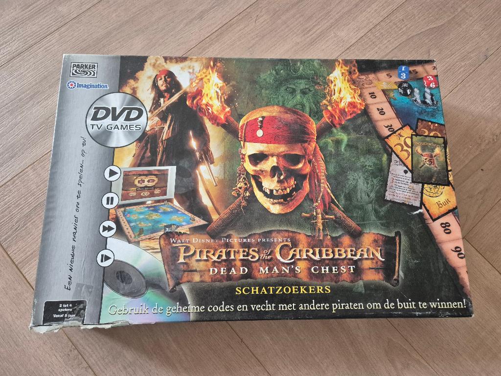 pirates of the caribbean dvdgame treasure hunt, Ophalen of Verzenden, Gebruikt