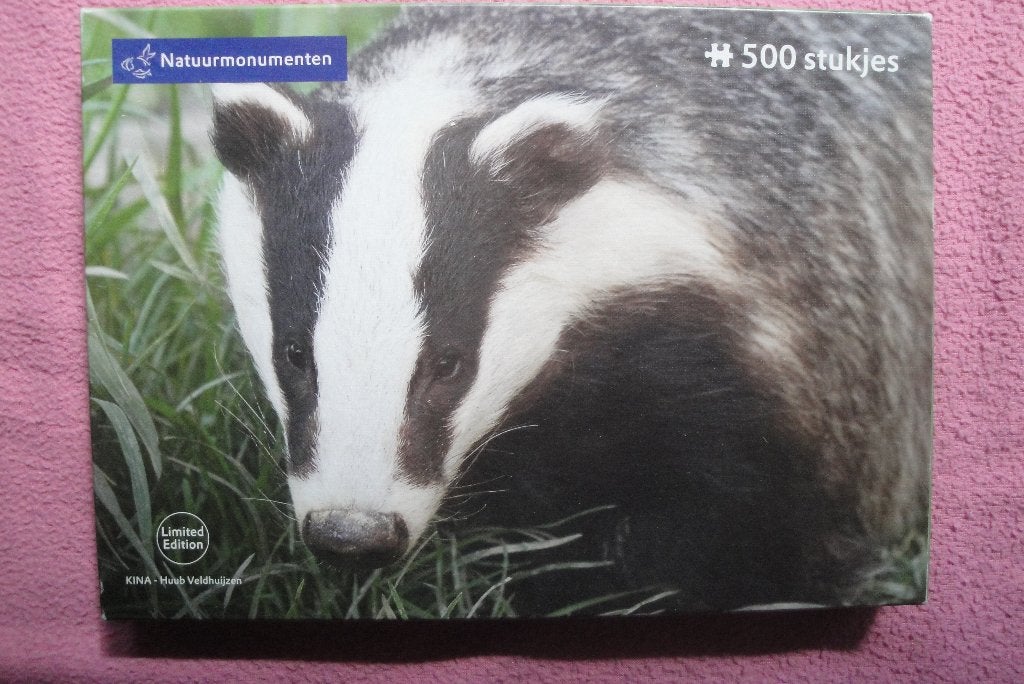 NATUURMONUMENTEN  LIMITED EDITION PUZZLE 500st. 1.95euro., Ophalen of Verzenden, 500 t/m 1500 stukjes, Zo goed als nieuw, Legpuzzel