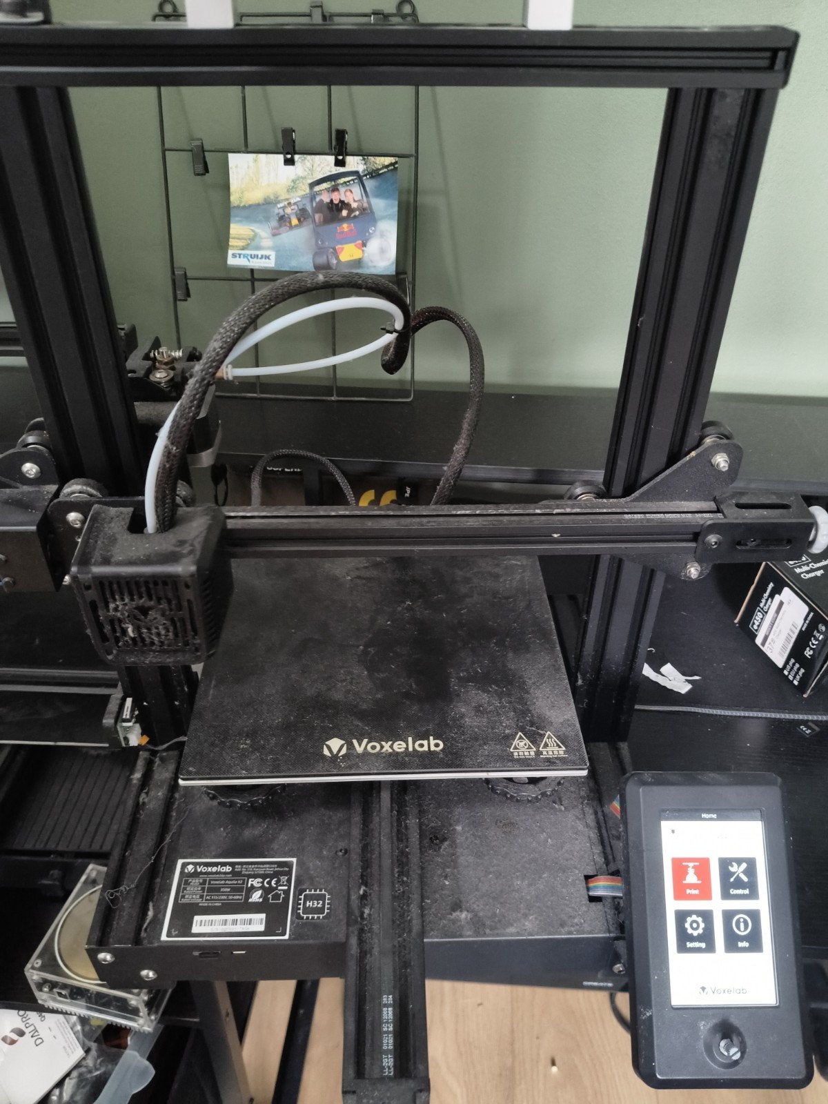 Voxelab 3D Printer - Gebruikt maar functioneel, Computers en Software, 3D Printers, Ophalen, Gebruikt, Filament, Voxelab