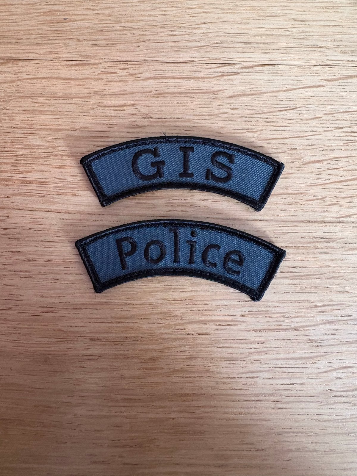 GPI81 UAS GIS police politie patch - Set van 2 Patches, Verzamelen, Militaria | Algemeen, Ophalen of Verzenden, Overige soorten