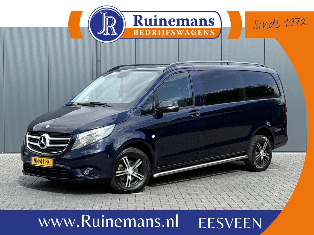 Mercedes-Benz Vito 111 CDI / DUBBEL CABINE / L2H1 / TREKHAAK, Voorwielaandrijving, Euro 5, Gebruikt, 2000 kg
