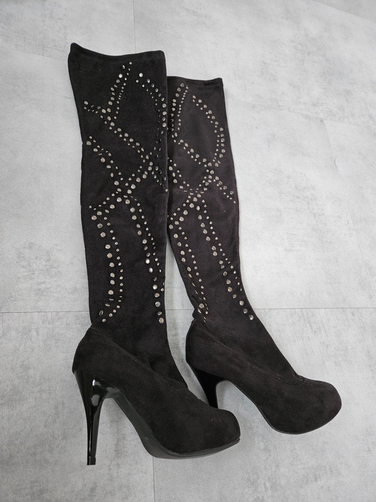 Dames knielaarzen zwart maat 36, Kleding | Dames, Schoenen, Ophalen, Hoge laarzen, Zwart, Nieuw