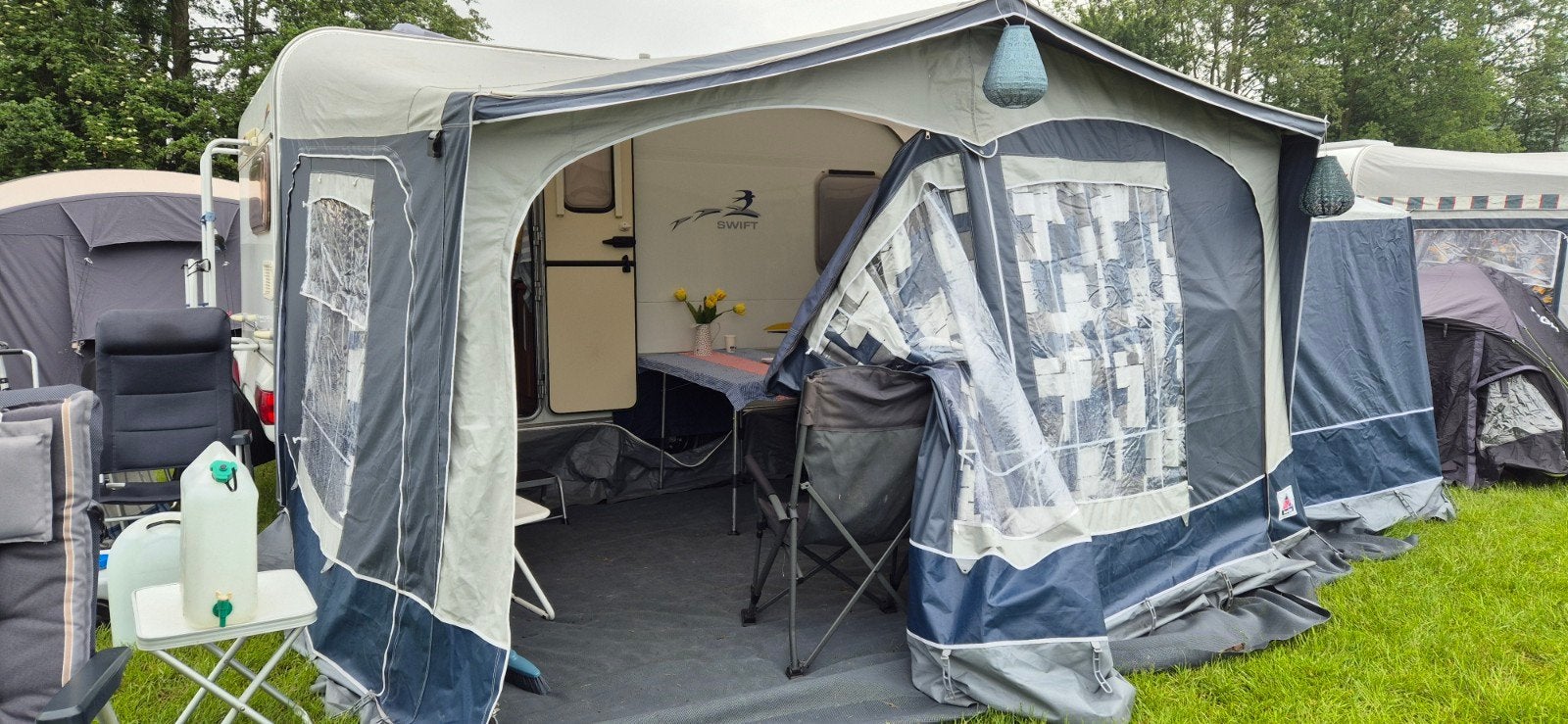 Dorema bungalow voortent, Caravans en Kamperen, Voortenten en Luifels, Ophalen