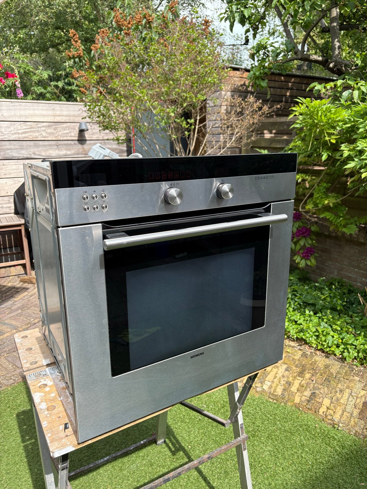 Siemens HB48155 Heteluchtoven - Perfect voor Pizza's!, Witgoed en Apparatuur, Ovens, Ophalen, Gebruikt, Hete lucht, Siemens