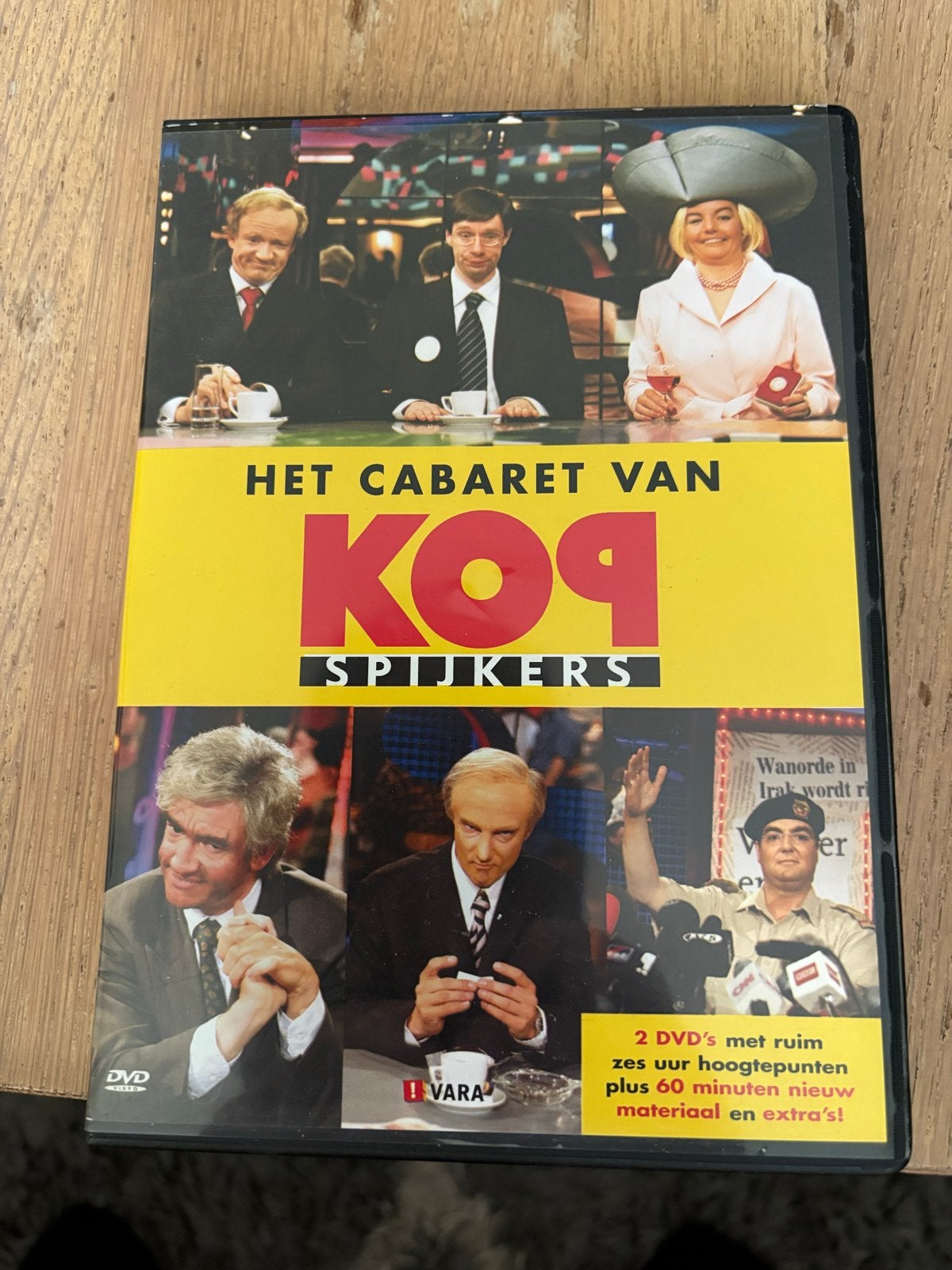 Het Cabaret van KOQ Spijkers - 2 DVD's, Overige artiesten, Gebruikt, Alle leeftijden, Tv-programma of Sketches