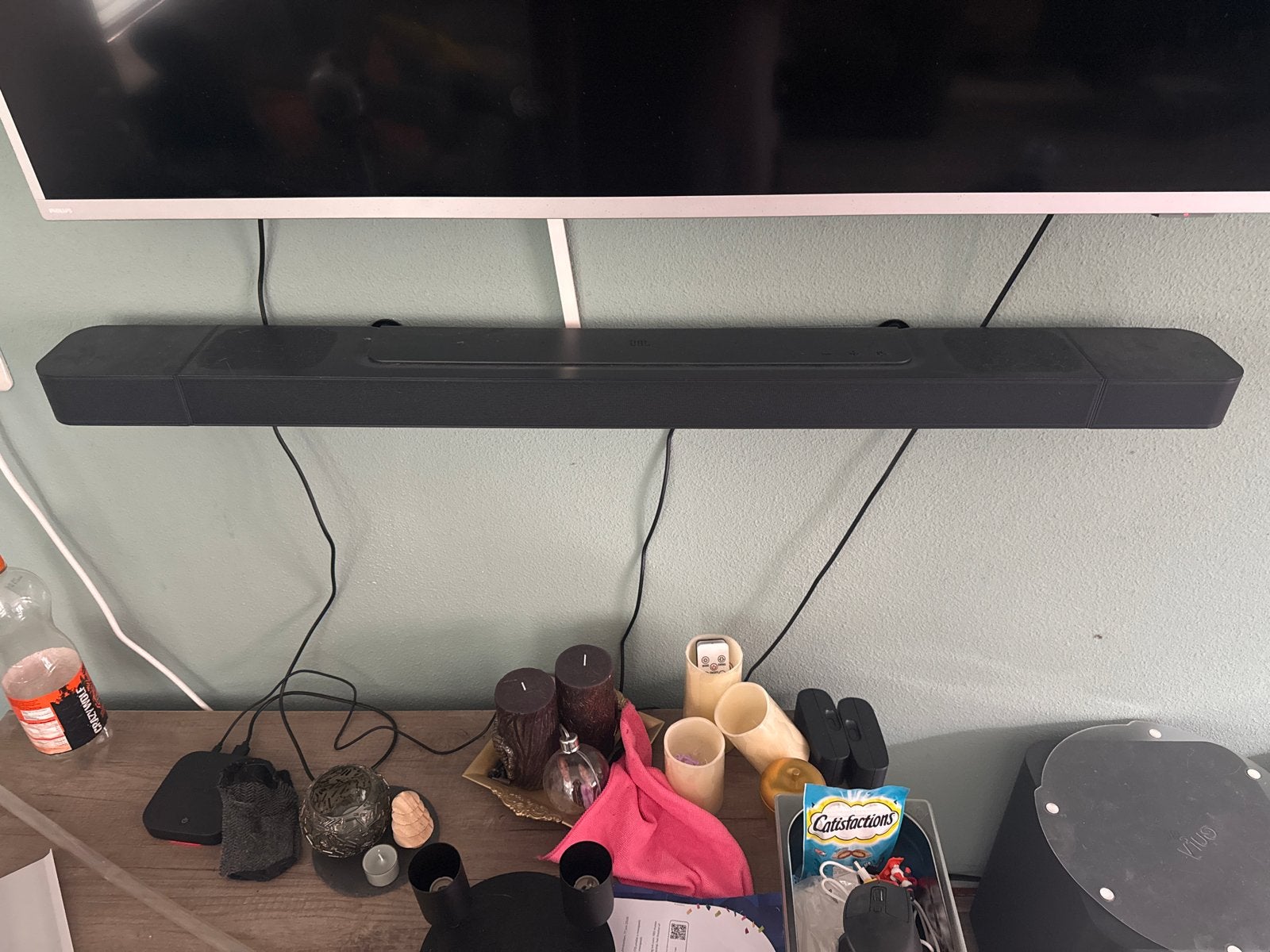 JBL Bar 5.1 Surround Soundbar met draadloze subwoofer, Ophalen, Bluetooth, Gebruikt