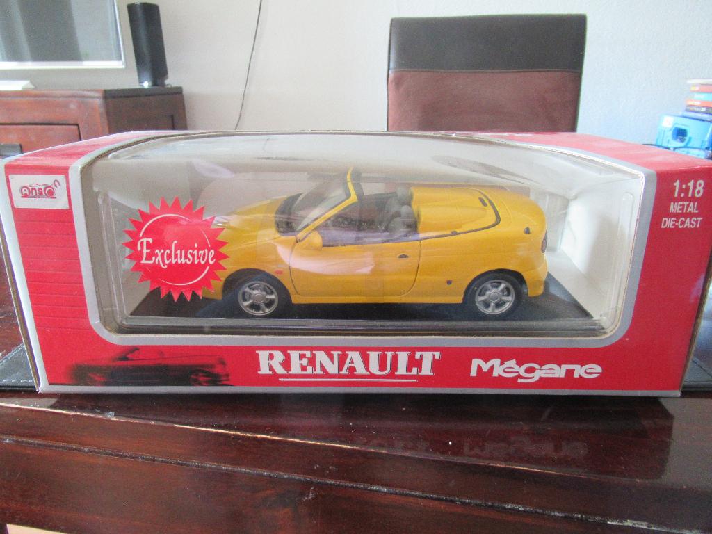 Renault Mégane Cabrio (Anson - 1:18 - nieuw in doos), Verzenden, Nieuw, Auto, Anson