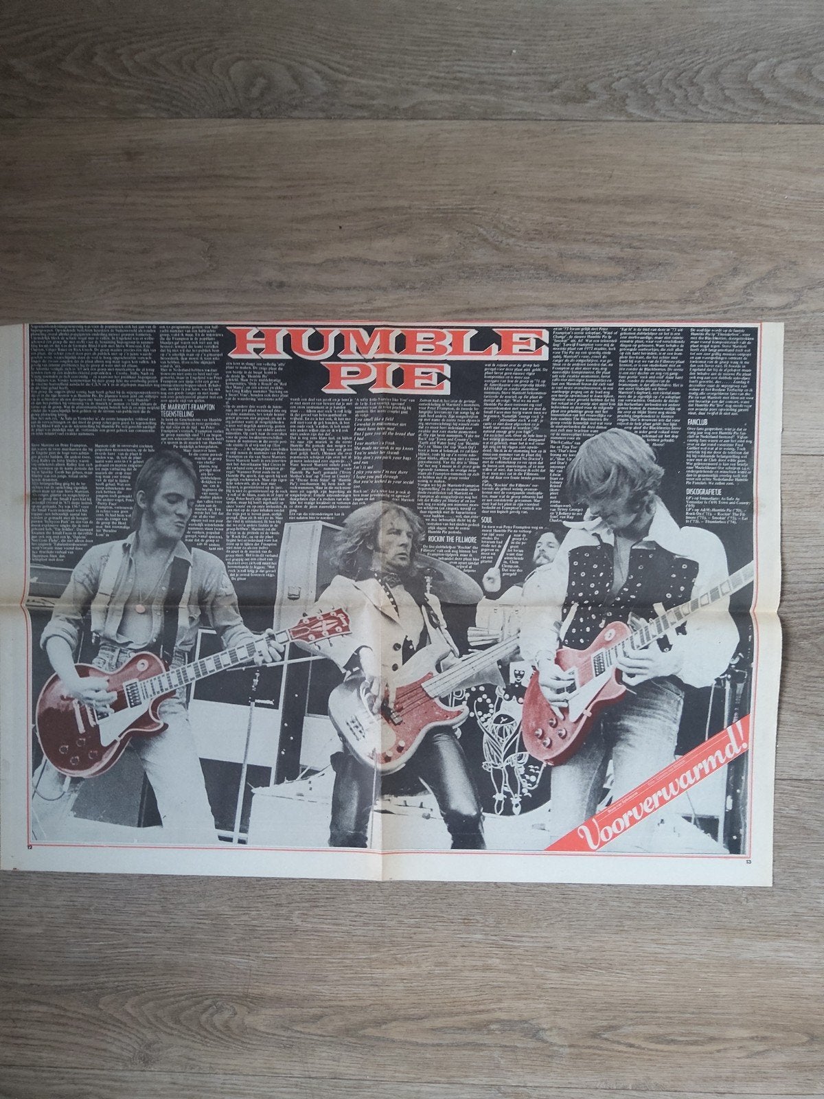 Humble Pie, Ophalen of Verzenden, Boek, Tijdschrift of Artikel