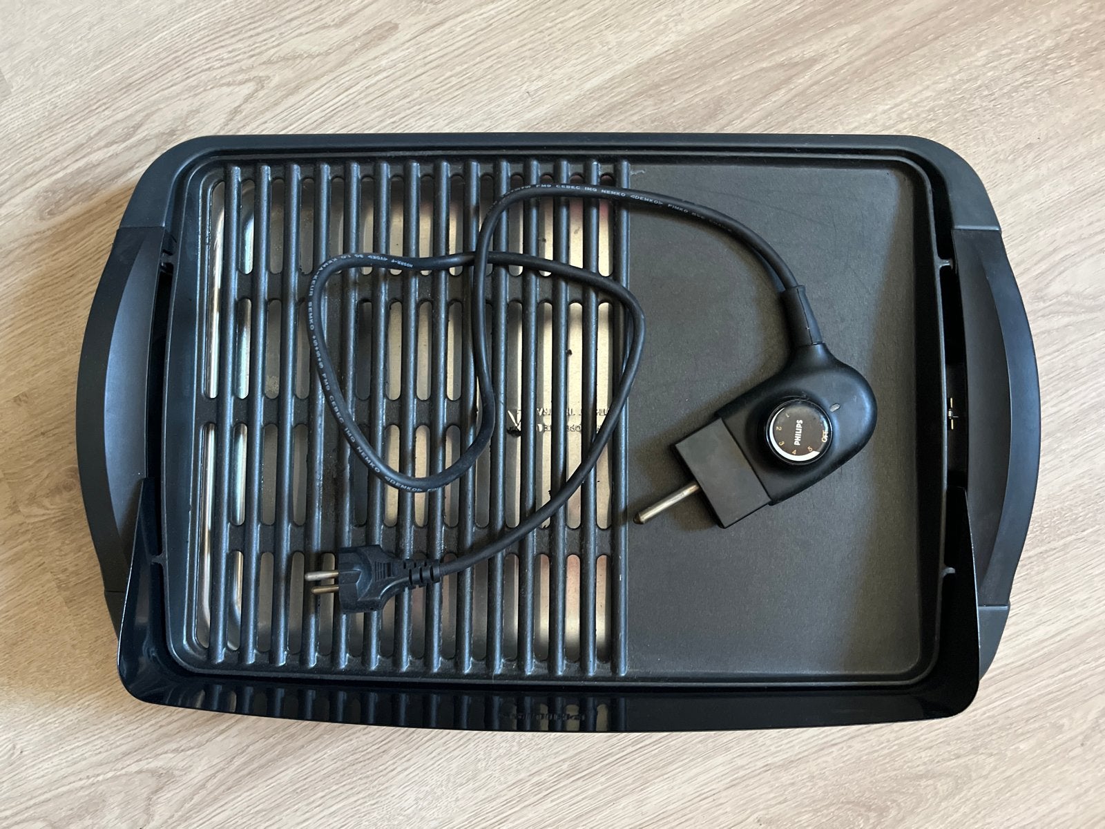 Philips Grillplaat - elektrische Tafelgrill, Ophalen, Zo goed als nieuw