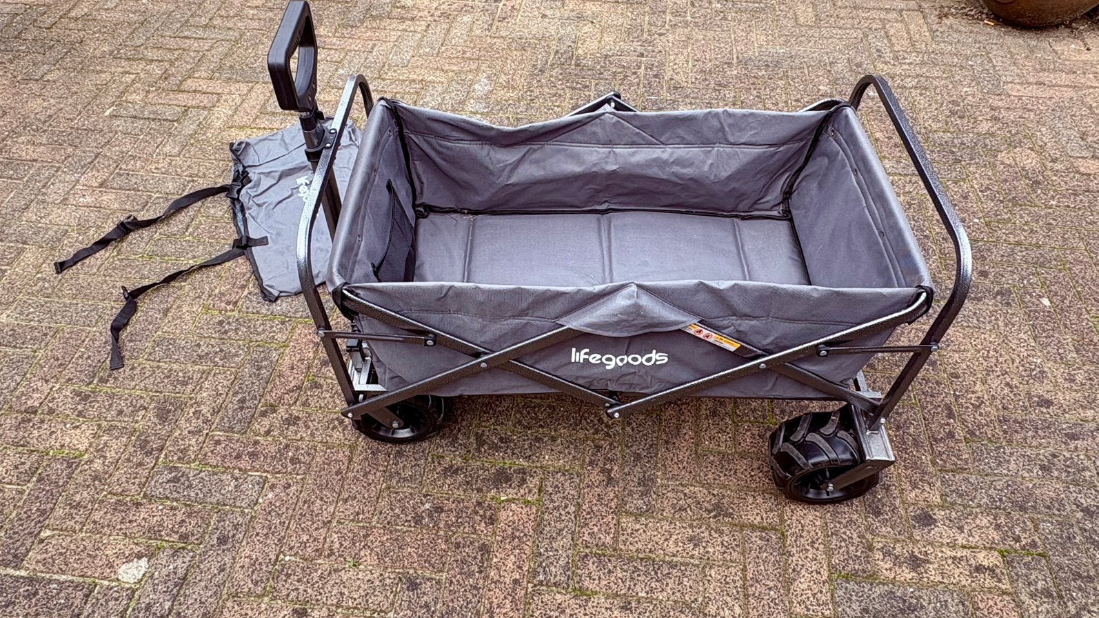Bolderkar - Opvouwbaar - 80kg - Wasbaar, Ophalen, Opvouwbaar, Zo goed als nieuw