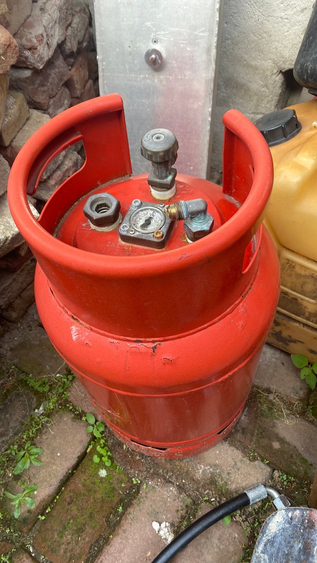 Lpg gasfles, Ophalen, Zo goed als nieuw