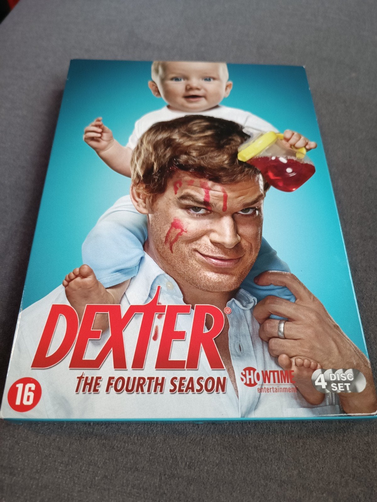 Dexter seizoen 4 - dvd, Vanaf 12 jaar, Ophalen of Verzenden, Zo goed als nieuw, Komedie