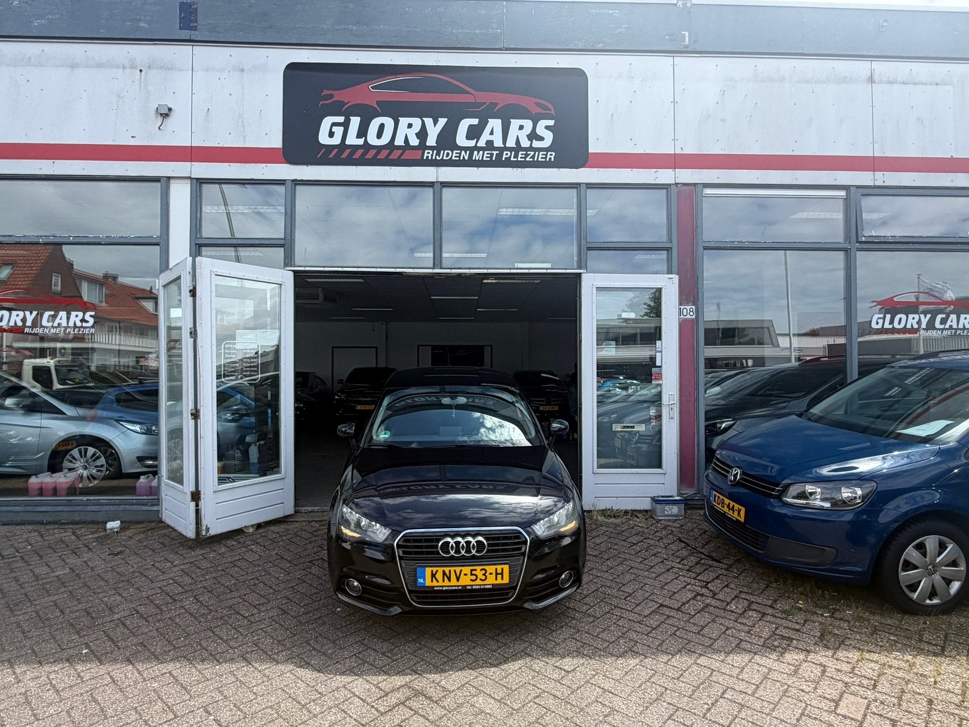 Audi A1 SPORTBACK 1.4 TFSI Pro Line S ACHTER PDC-NAVI-ANDROI, Voorwielaandrijving, Euro 5, Stof, Zwart